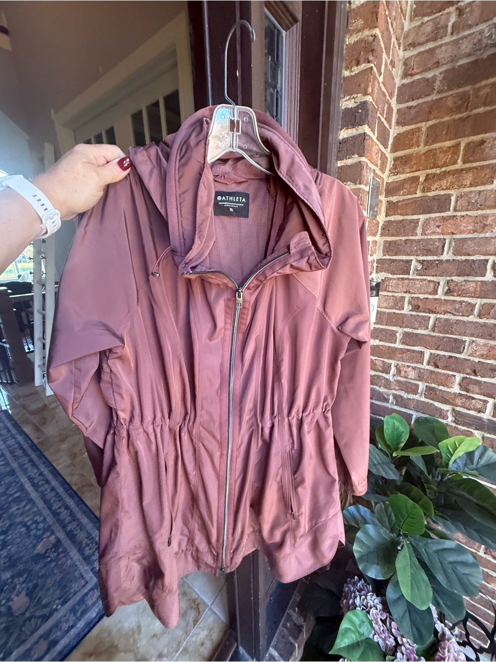 Athleta Women's Hooded Anorak Jacket
